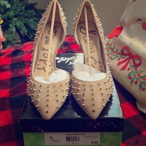 Sam Edelman Hadlee Pump Oatmeal Suede